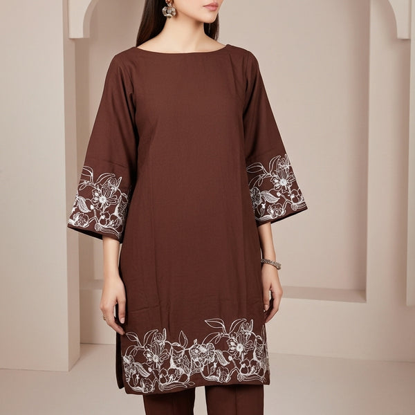 1PC Slub Khaddar Shirt PW5041