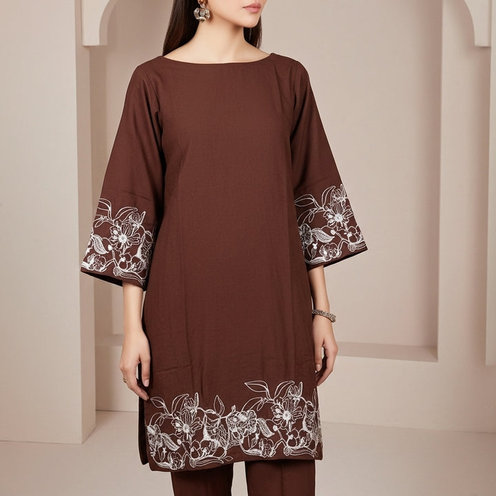 1PC Slub Khaddar Shirt PW5041