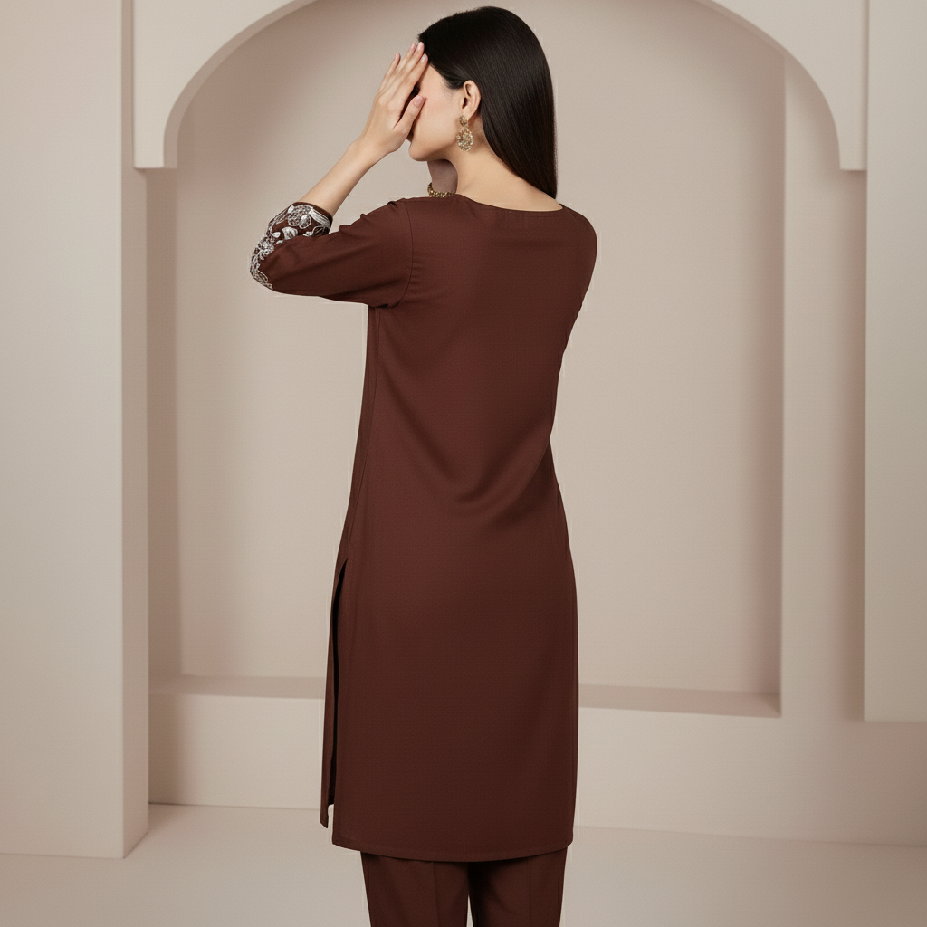 1PC Slub Khaddar Shirt PW5041