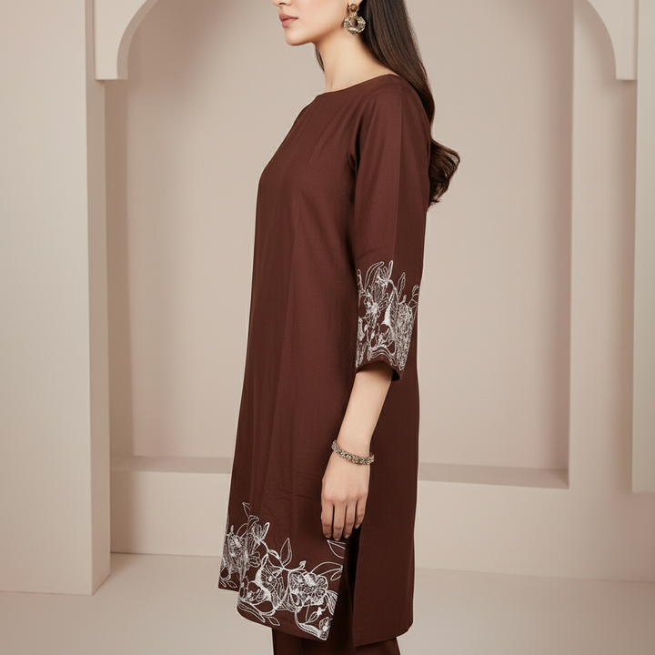 1PC Slub Khaddar Shirt PW5041