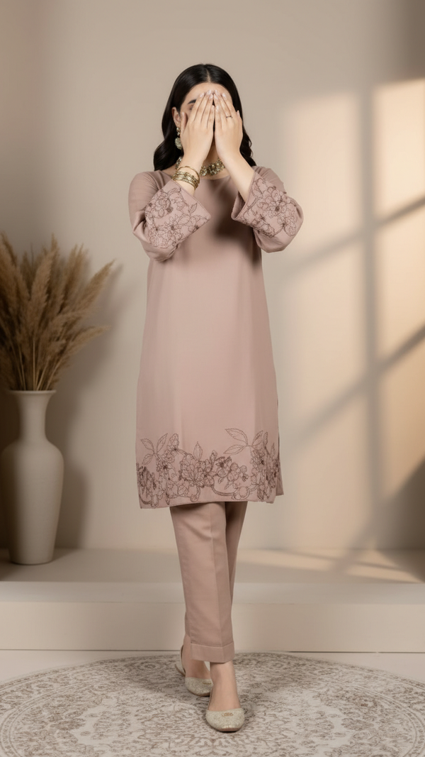 1PC Slub Khaddar Shirt PW5042