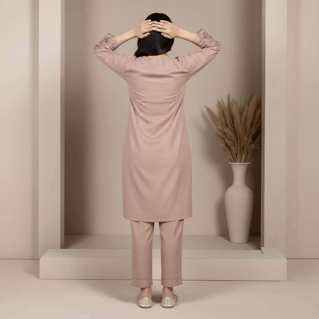 1PC Slub Khaddar Shirt PW5042