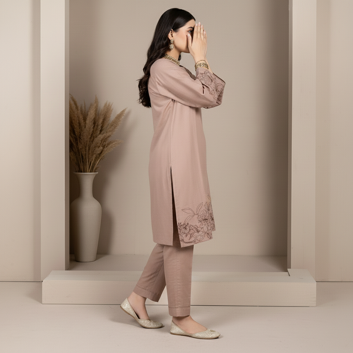 1PC Slub Khaddar Shirt PW5042