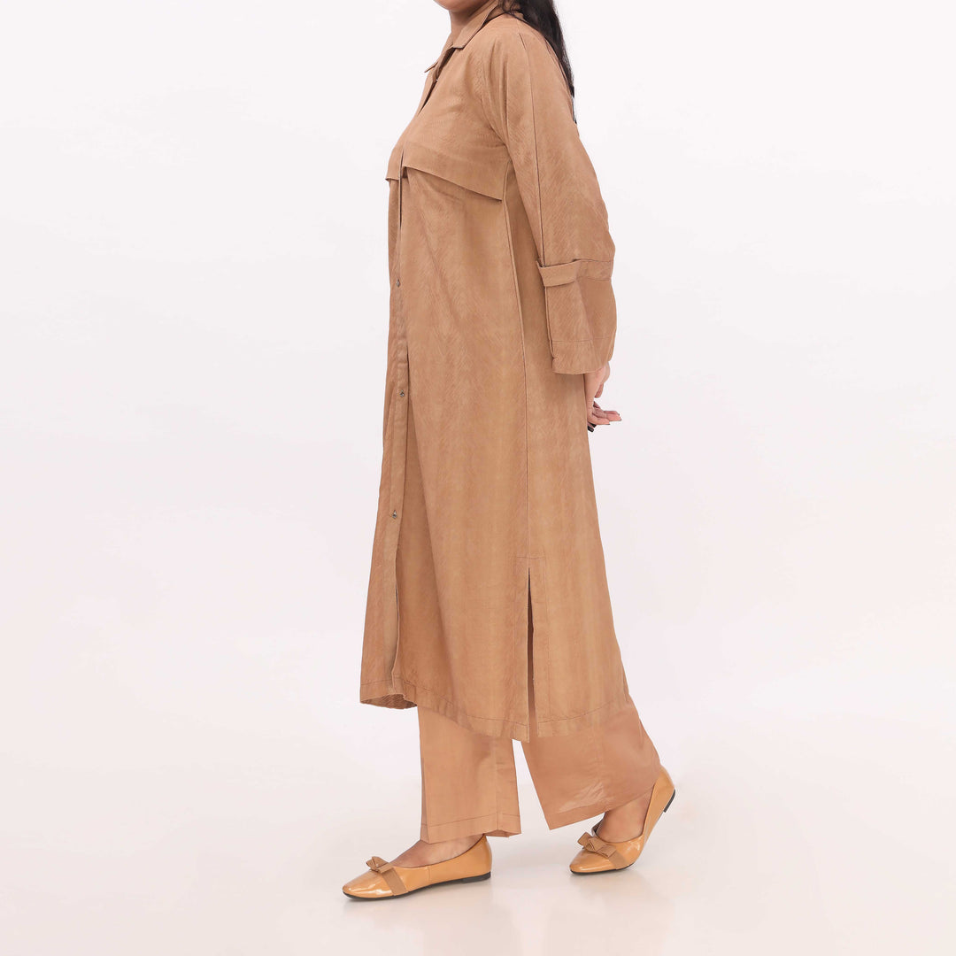 2PC- Dobbey Cotton Suit PW5058