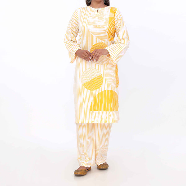 2PC- Cotton Cambric Printed Suit PW5063