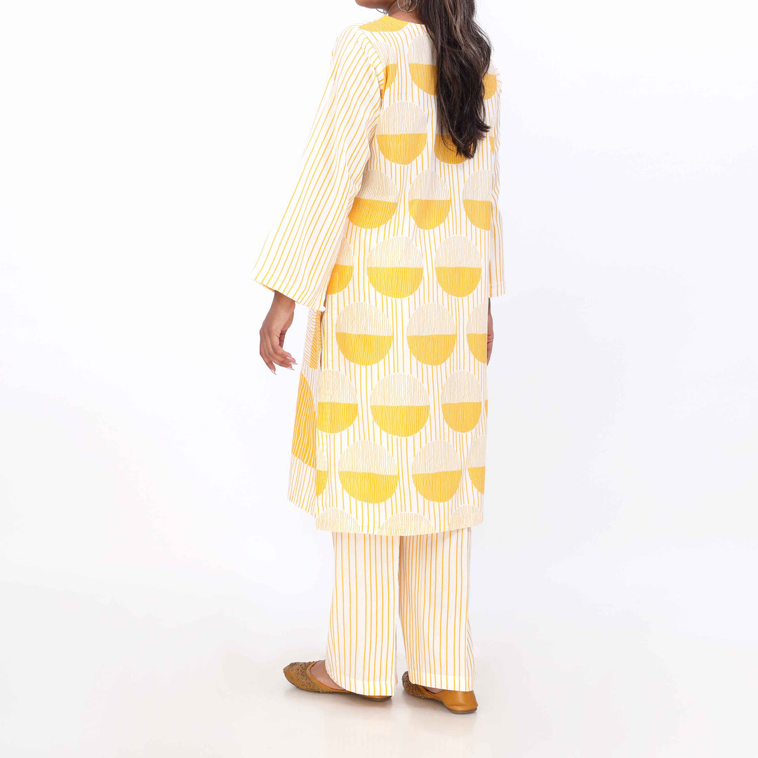 2PC- Cotton Cambric Printed Suit PW5063