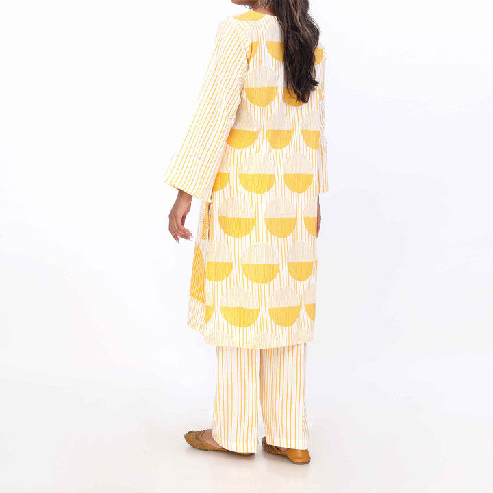 2PC- Cotton Cambric Printed Suit PW5063