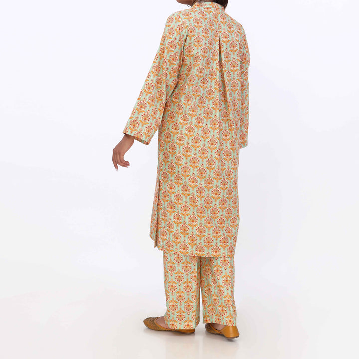 2PC- Cotton Cambric Printed Suit PW5066