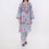 2PC- Digital Printed Cotton Cambric Co-Ord Set PW5073