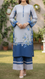 2 PC Digital Printed Cambric Suit PW5108