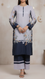 2 PC Digital Printed Cambric Suit PW5109