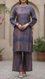 2 PC Digital Printed Cambric Suit PW5115