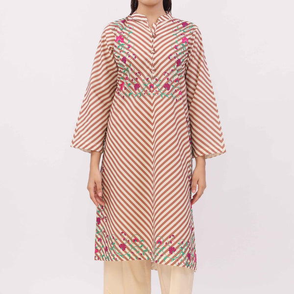 Digital Printed Cotton Cambric Shirt PW5147