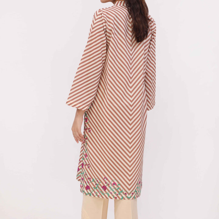 Digital Printed Cotton Cambric Shirt PW5147