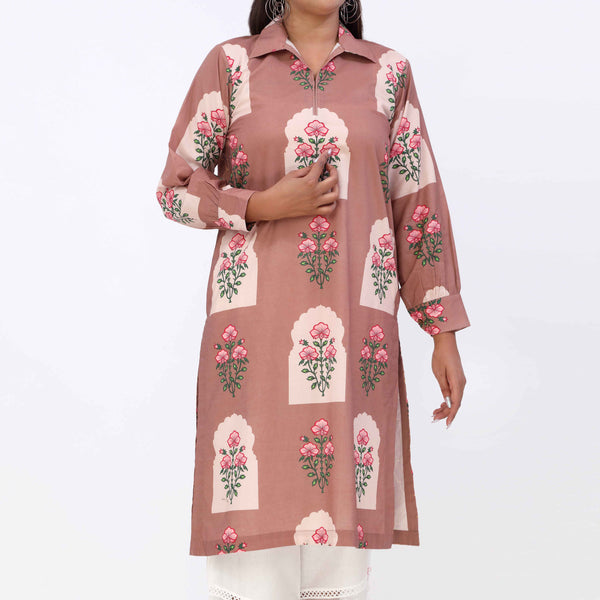 Naz e Gull<br>Printed Shirt PW5157