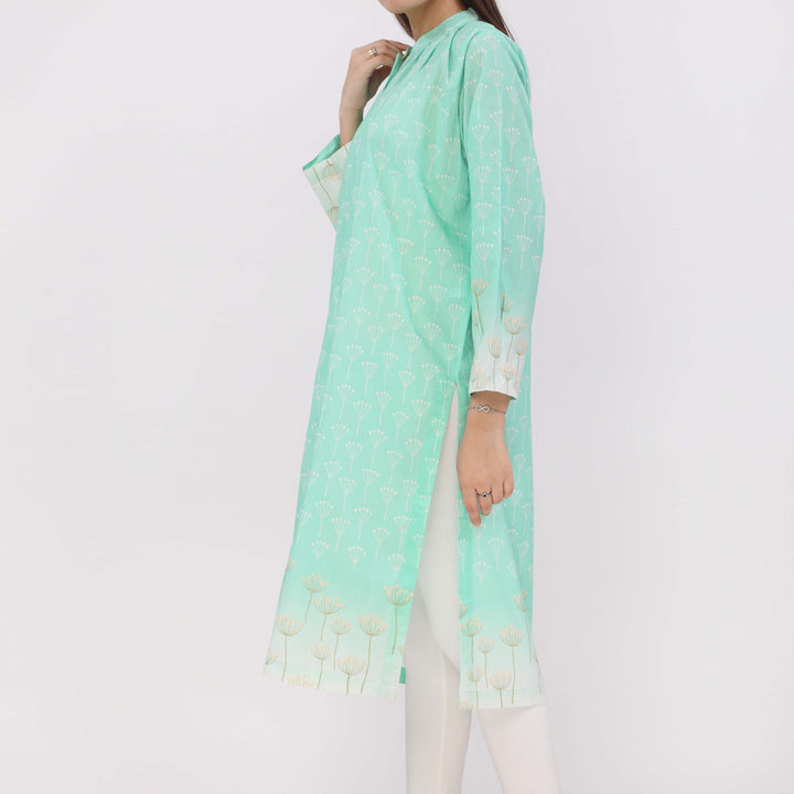 1PC Printed Cambric Shirt