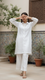 2PC Embroidered Chikan Kari Cotton Suit PW5192