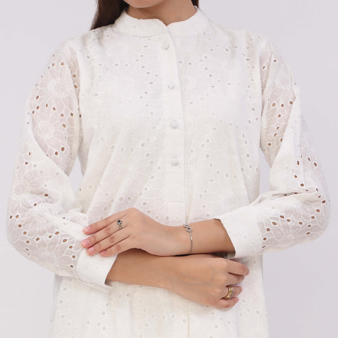 1PC Chikan Kari Lawn Shirt
