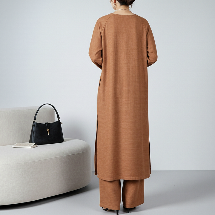 2PC Viscose Chambray Shirt And Trouser PW5212