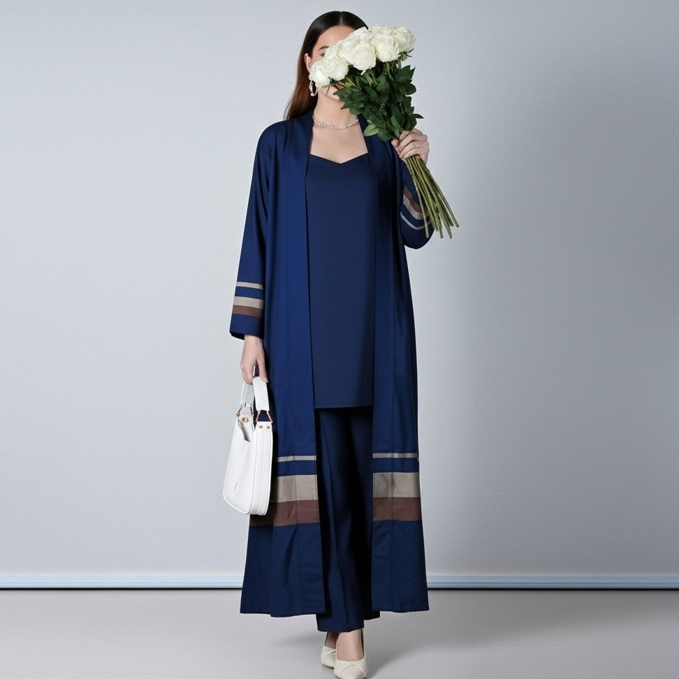 3PC Yarn Dyed Viscose Suit PW5247