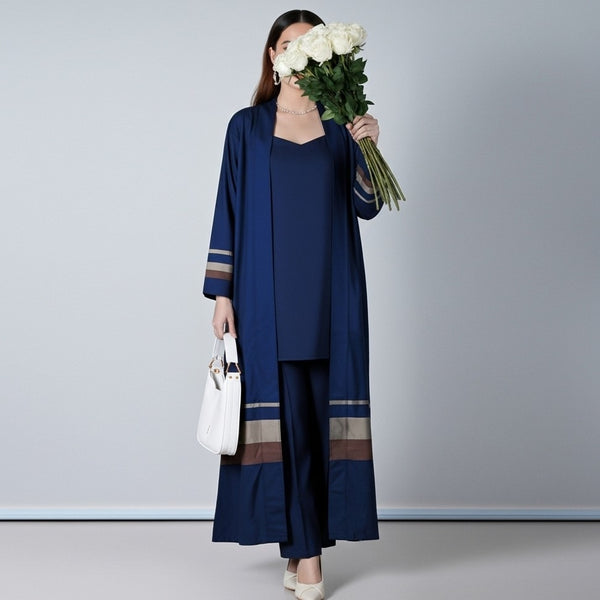 3PC Yarn Dyed Viscose Suit PW5247