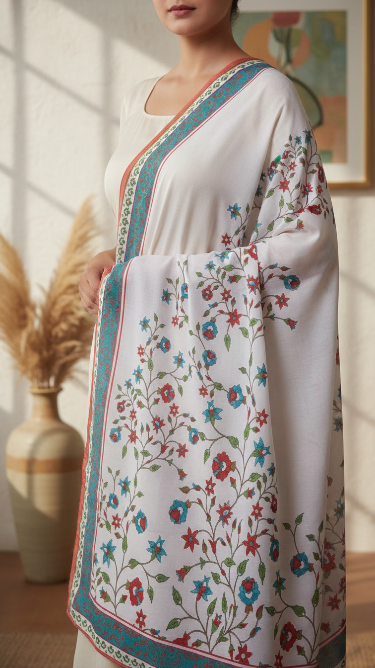 Pink Winter Shawl PW5277