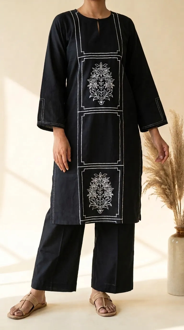 2 PC Embellished Khaddar Suit PW529801