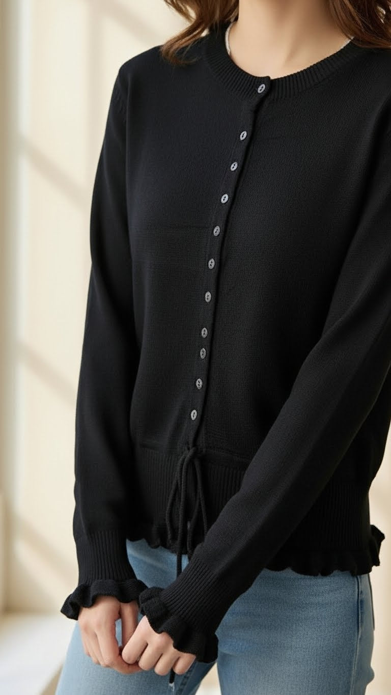 Black Winter Sweater PW5500