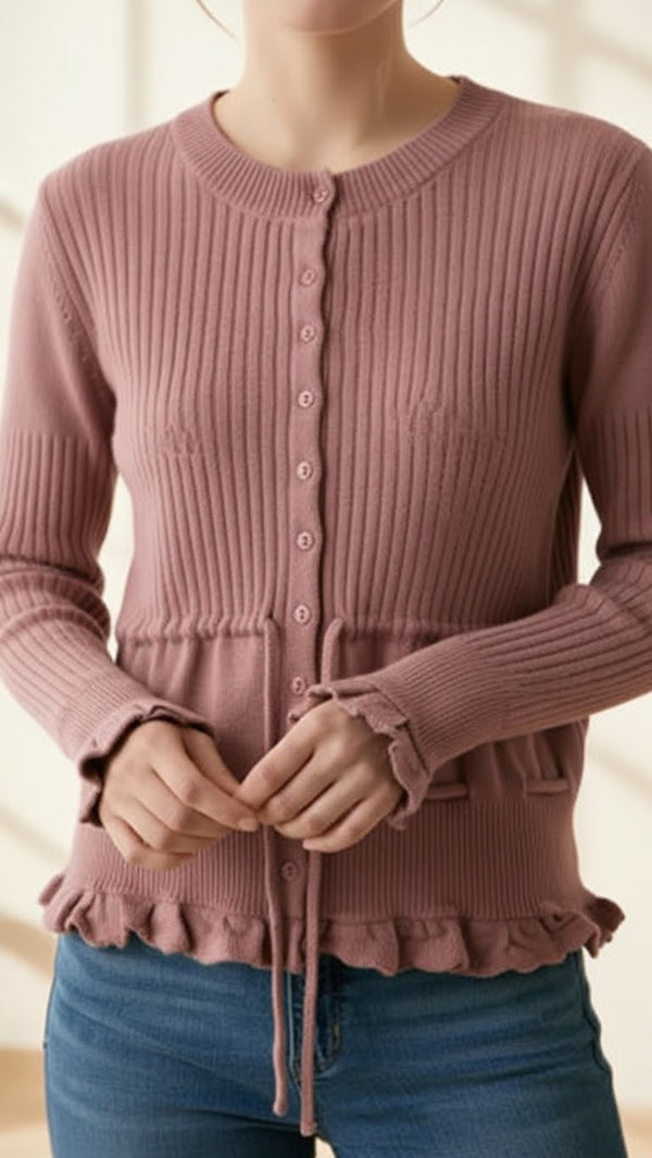 Brown Winter Sweater PW5501