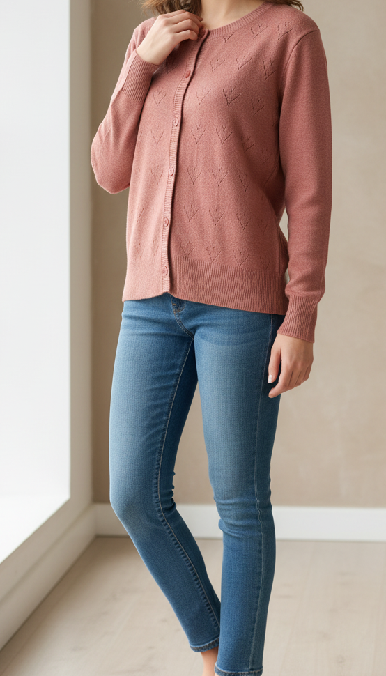 Brown Winter Sweater PW5513