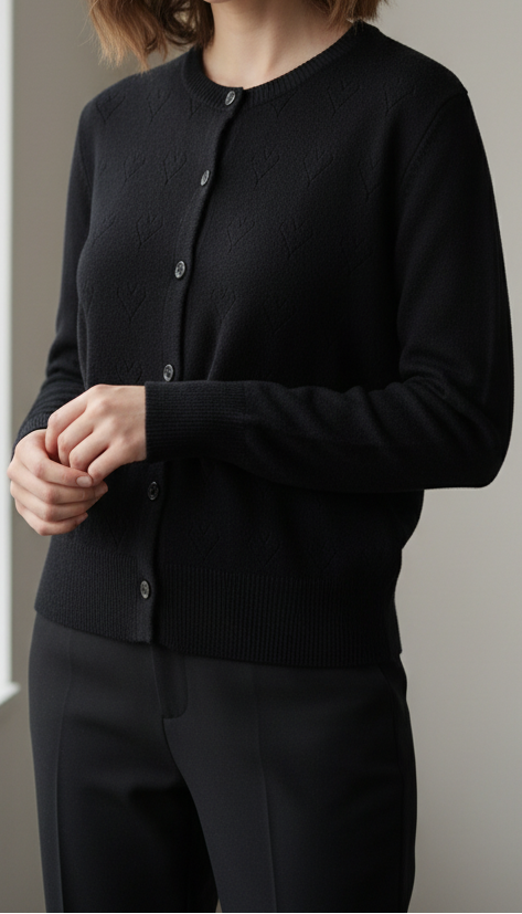 Black Winter Sweater PW5514