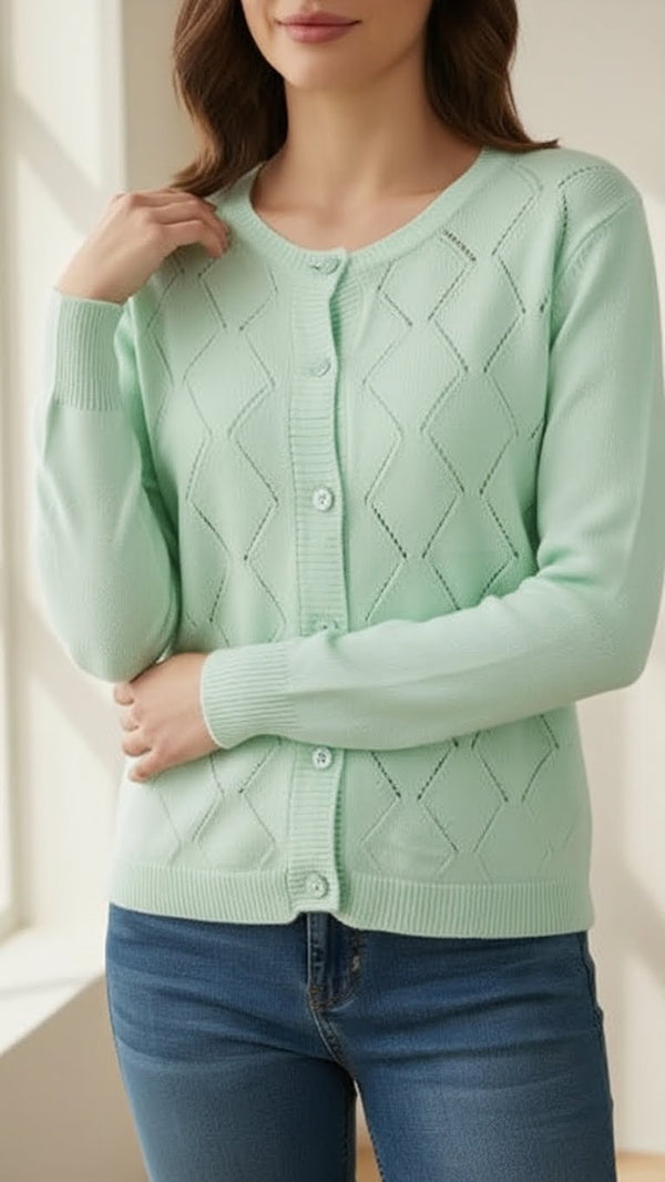 Green Winter Sweater PW5515