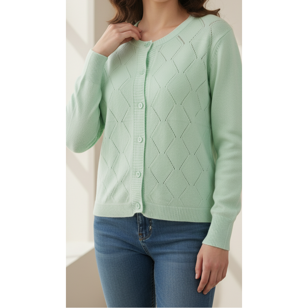 Green Winter Sweater PW5515