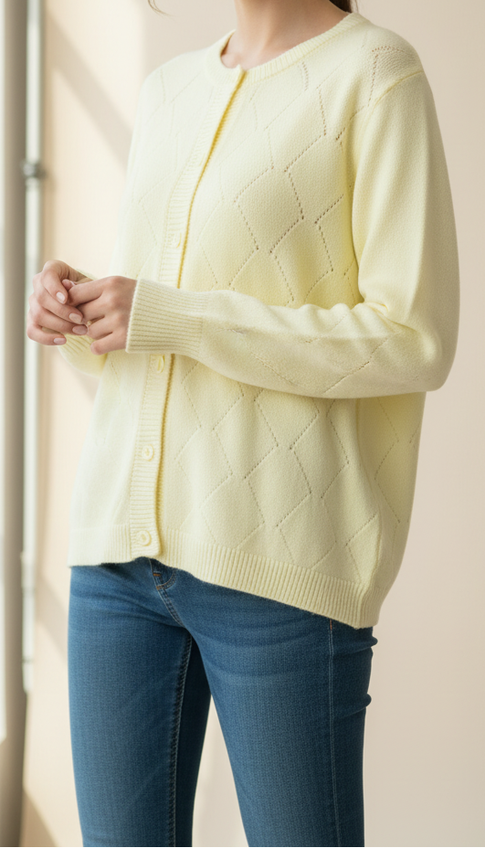 Lemon Winter Sweater PW5516