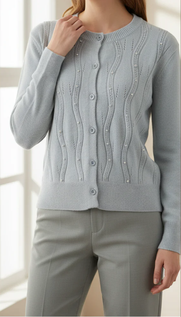 Grey Winter Sweater PW5517