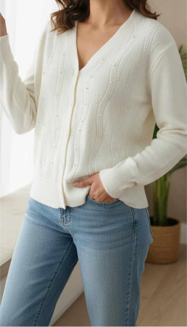 Off/White Winter Sweater PW5519