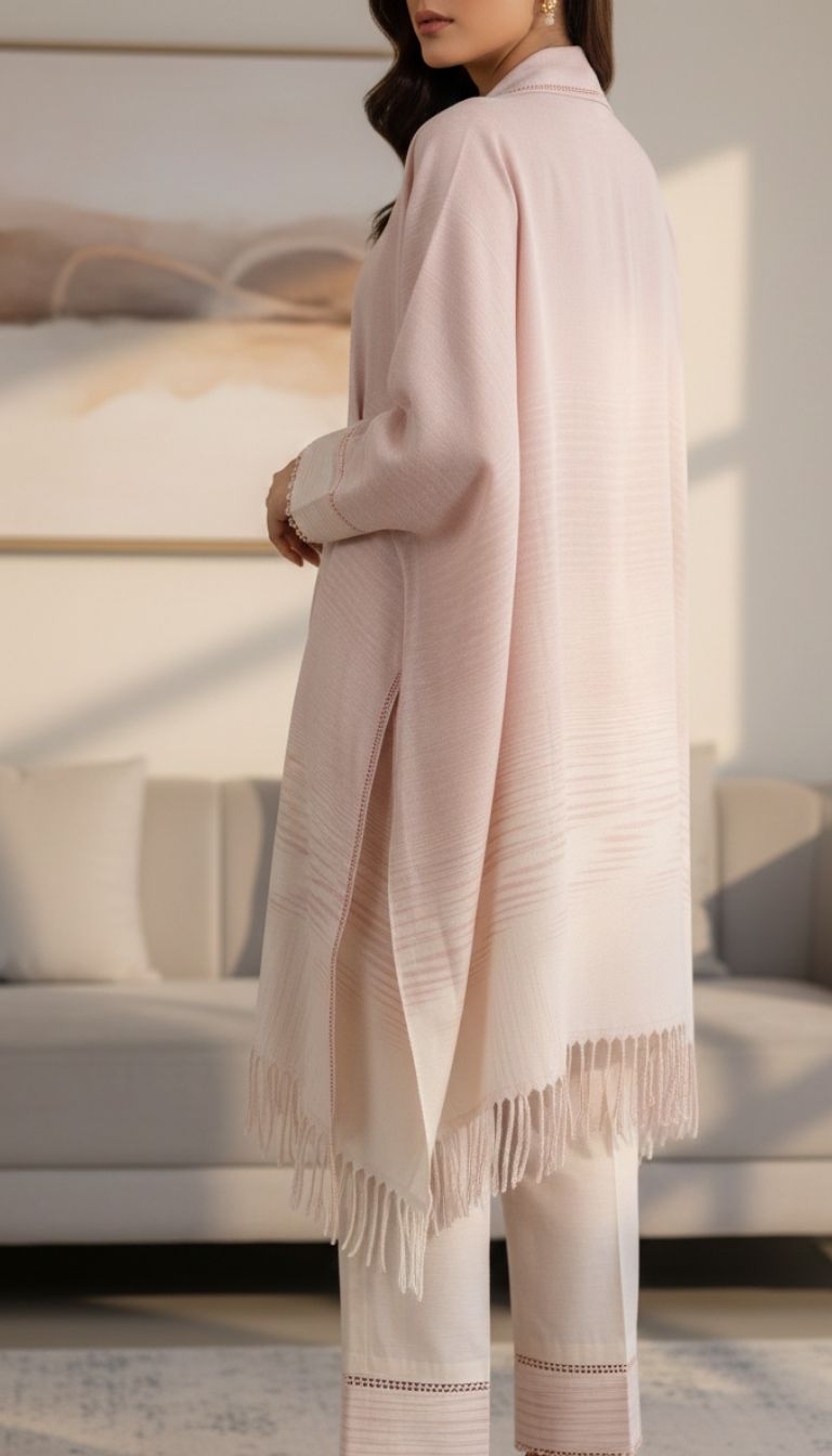 Pink Cape Shawl PW5603