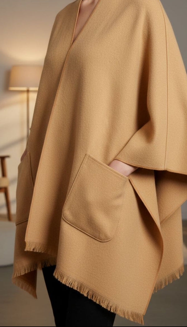 Yellow Cape Shawl PW5605