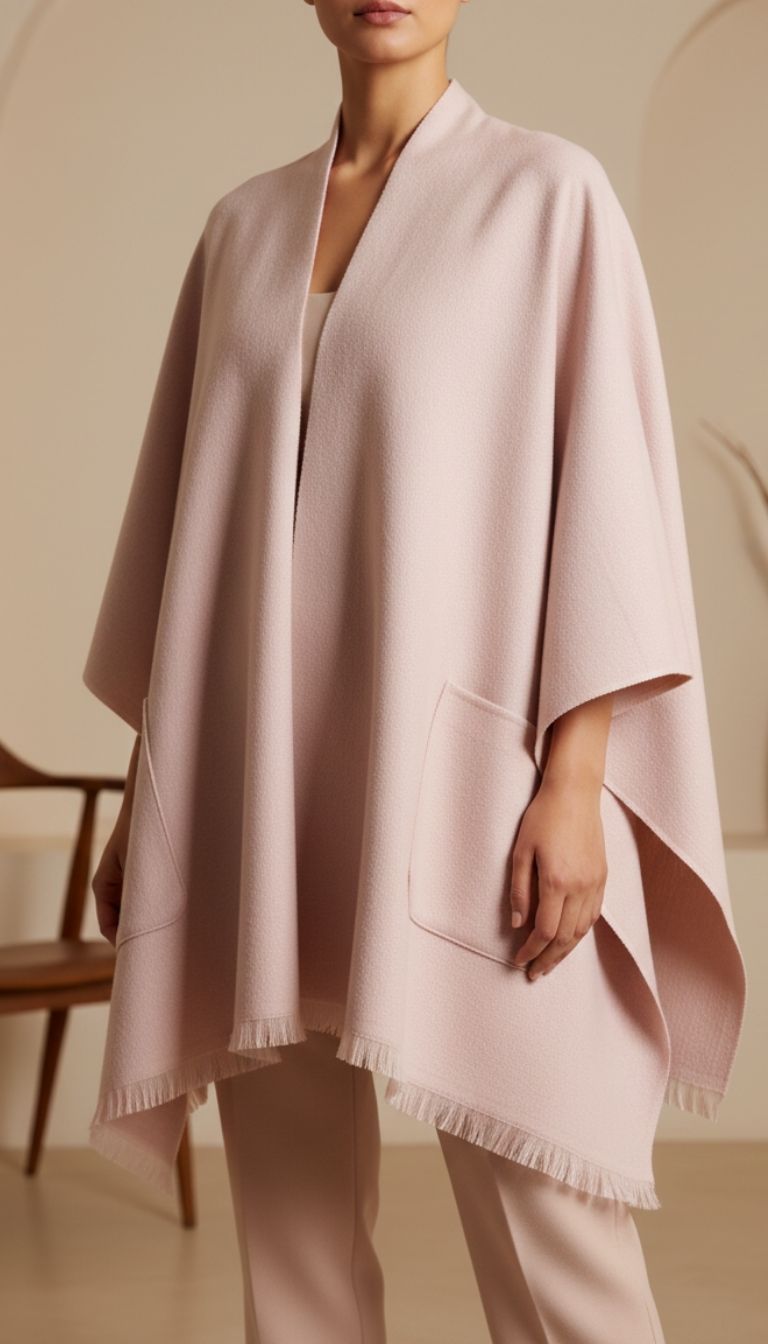 Pink Cape Shawl PW5606