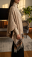 Beige Winter Capeshawl PW5629