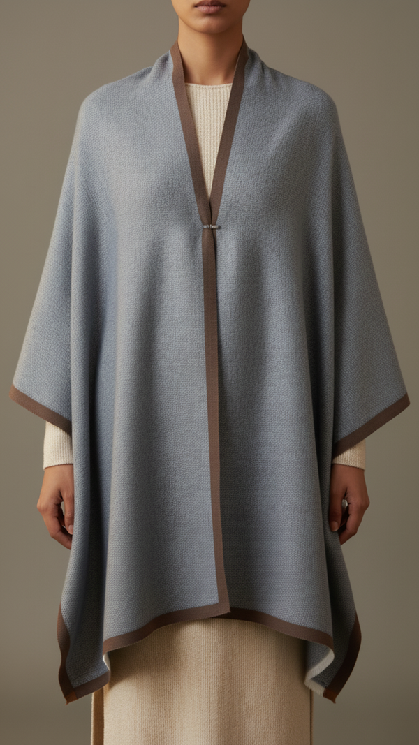 Grey Winter Capeshawl PW5647