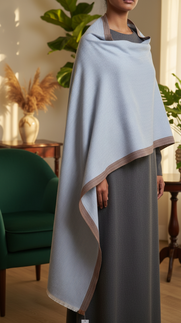 Blue Winter Capeshawl PW5656