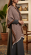 Brown Winter Capeshawl PW5678