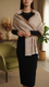 Beige Winter Capeshawl PW5689