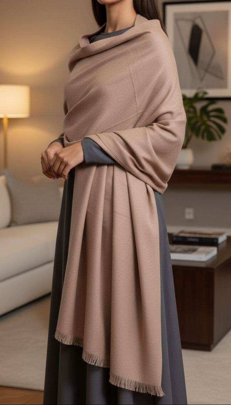 Brown Winter Shawl PW5706