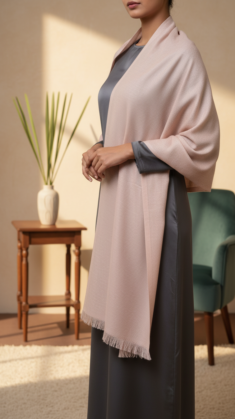 Pink Winter Shawl PW5712