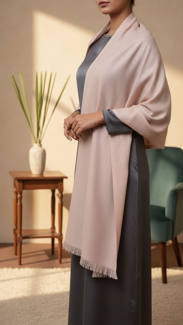 Pink Winter Shawl PW5712