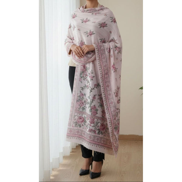 Off/White Winter Shawl PW5720