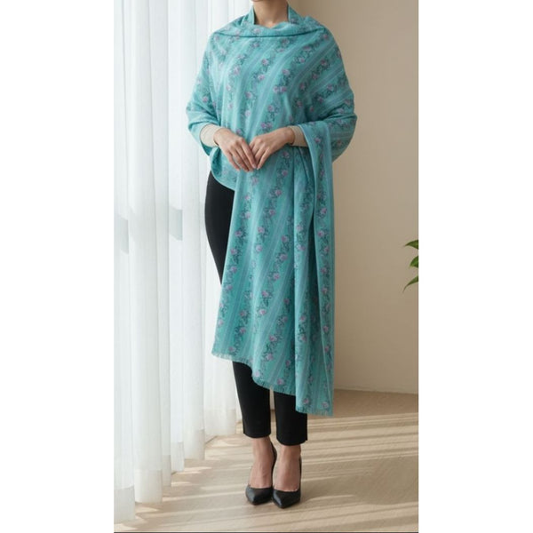 Green Winter Shawl PW5722