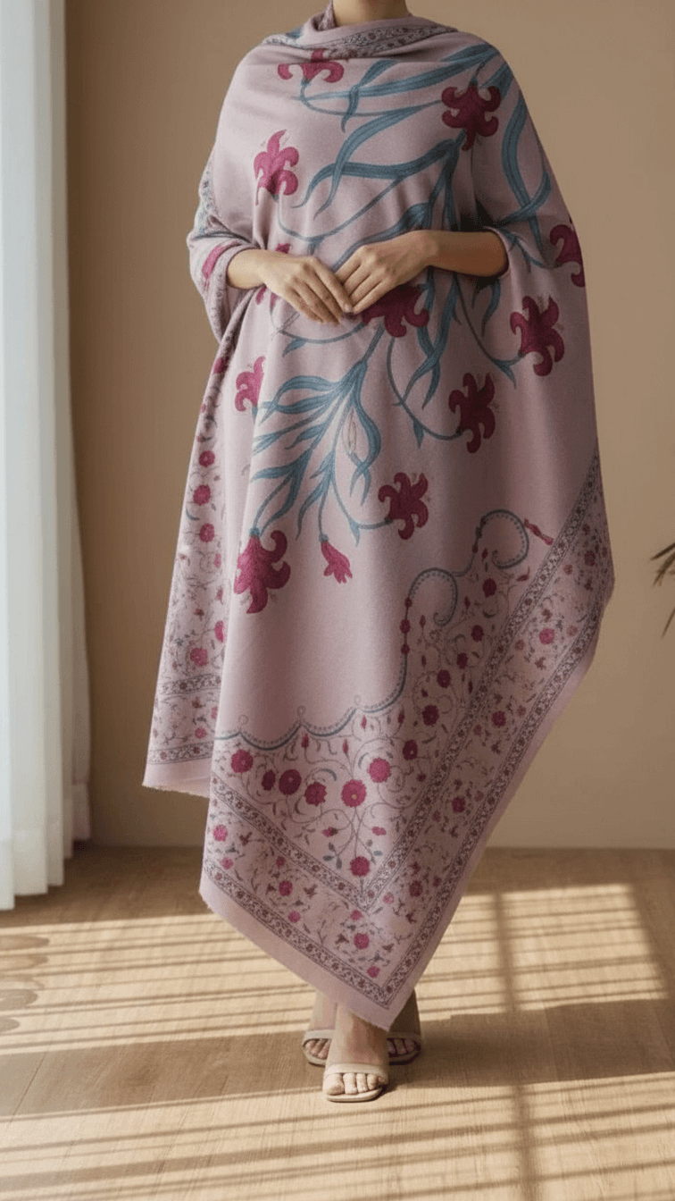 Brown Winter Shawl PW5724